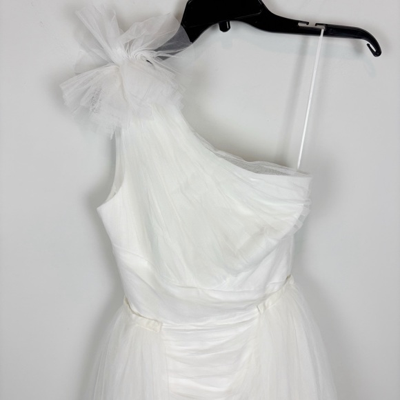 SAU LEE Sidney Dress in White Size 2 - Picture 3 of 13